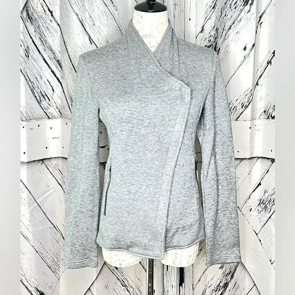 BB Dakota moto jacket style sweatshirt S